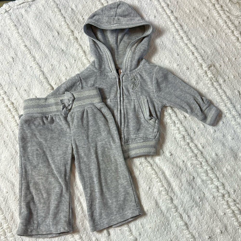 Vintage US Polo Assn. Baby Valor Set
